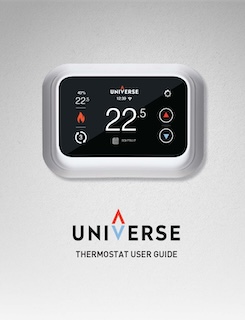 Universe thermostat manual